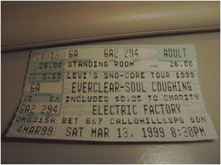 my ticket to levi's sno-core