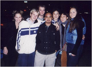 from L to R: amy, ed, jeff, myself, jackie, nancy, cece